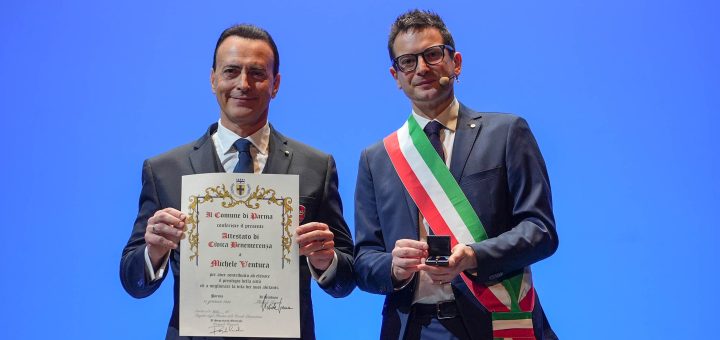 Foto premiazione Michele Ventura - Sant'Ilario 2024