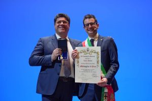 Foto premiazione Luca Salsi - Sant'Ilario 2024