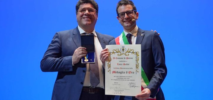 Foto premiazione Luca Salsi - Sant'Ilario 2024