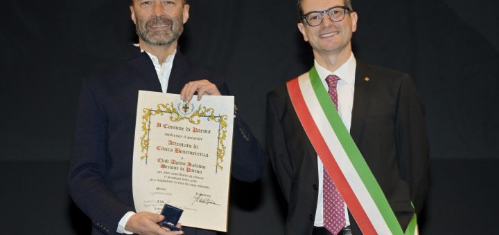 Club Alpino Italiano di Parma - Roberto Zanzucchi, Presidente - Civic BENEMERENZA 2026